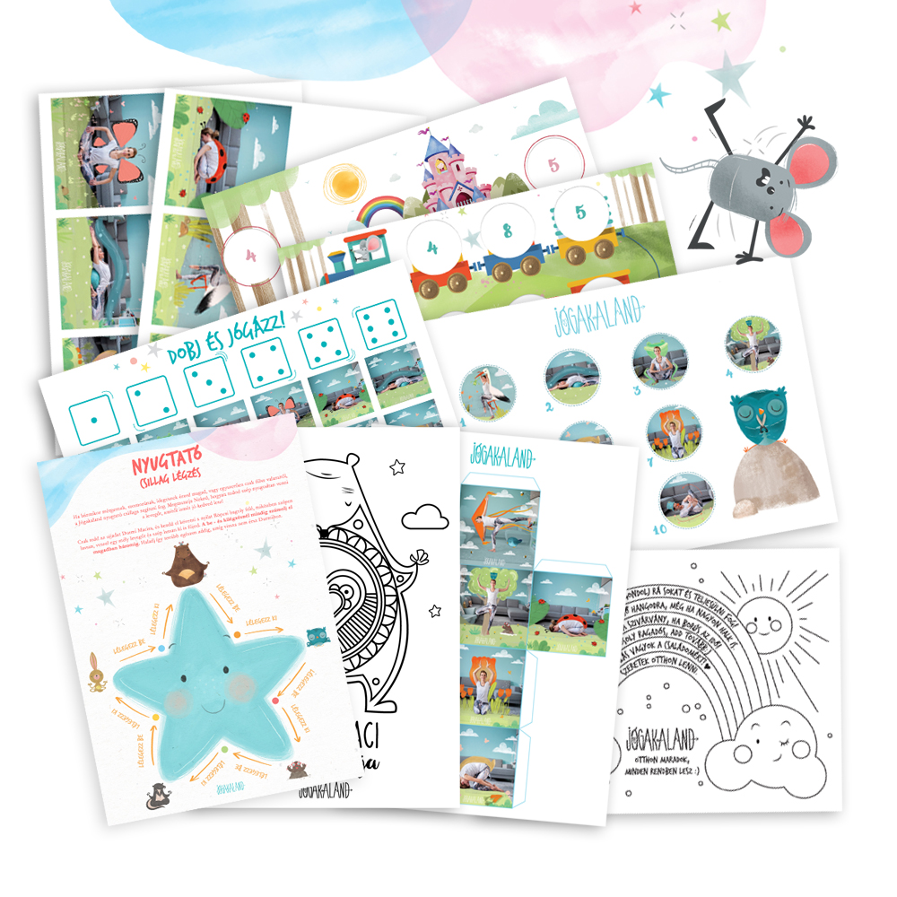 A kezdő gyerekjóga játékcsomag - PDF csomag